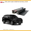 Dán Phim Cách Nhiệt Ford Territory 2024 - Địa Chỉ Thi Công Uy Tín TPHCM