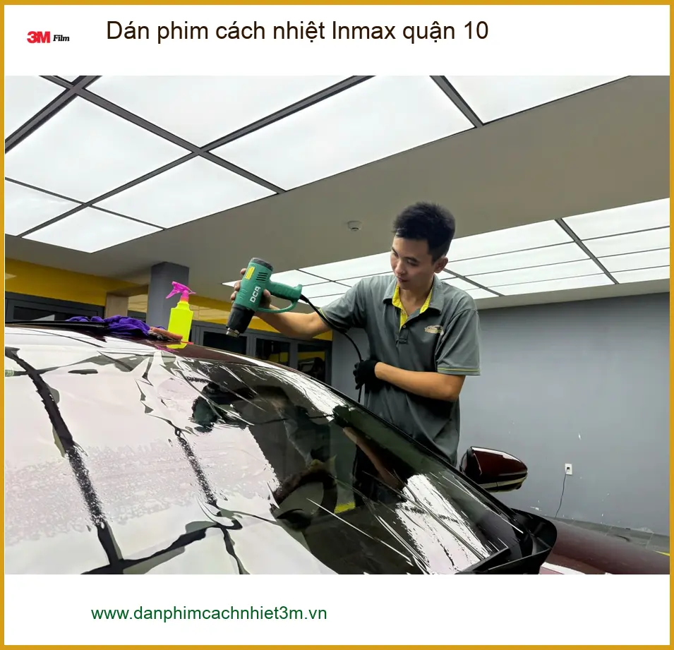 Trung Tâm Dán Phim Cách Nhiệt Ô Tô Inmax quận 10 - Giá Tốt TPHCM ảnh thực tế 2
