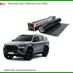 Dán Phim Cách Nhiệt Isuzu Mu-X 2025 - Trung Tâm Thi Công Chính Hãng TPHCM