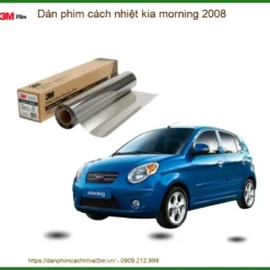 Dán Phim Cách Nhiệt Kia Morning 2008 - Trung Tâm Thi Công Chính Hãng TPHCM