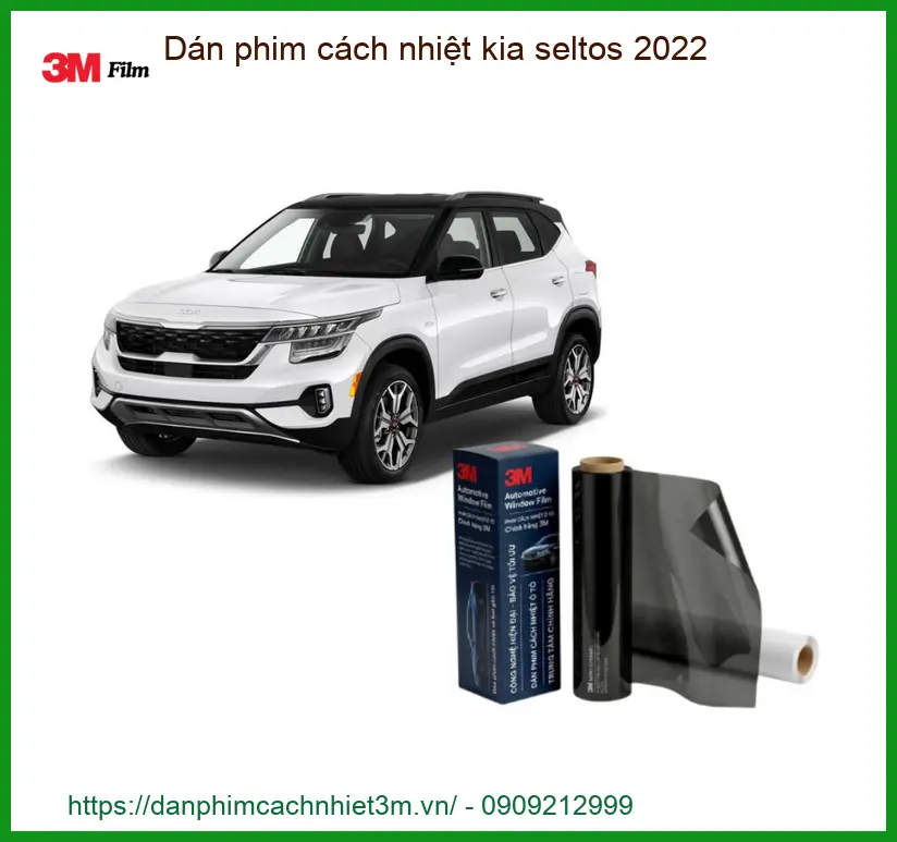 Dán Phim Cách Nhiệt Kia Seltos 2022 - Địa Chỉ Lắp Đặt Uy Tín TPHCM