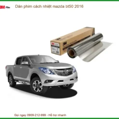Dán Phim Cách Nhiệt Mazda BT50 2016 - Trung Tâm Thi Công Uy Tín TPHCM