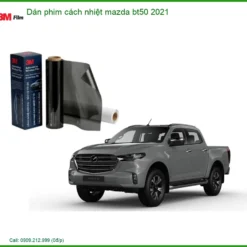 Dán Phim Cách Nhiệt Mazda BT50 2021 - Trung Tâm Thi Công Chính Hãng TPHCM