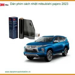Dán Phim Cách Nhiệt 3M Mitsubishi Pajero 2023 - Trung Tâm Thi Công Uy Tín TPHCM