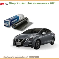 Dán Phim Cách Nhiệt Nissan Almera 2021 - Trung Tâm Thi Công Uy Tín TPHCM
