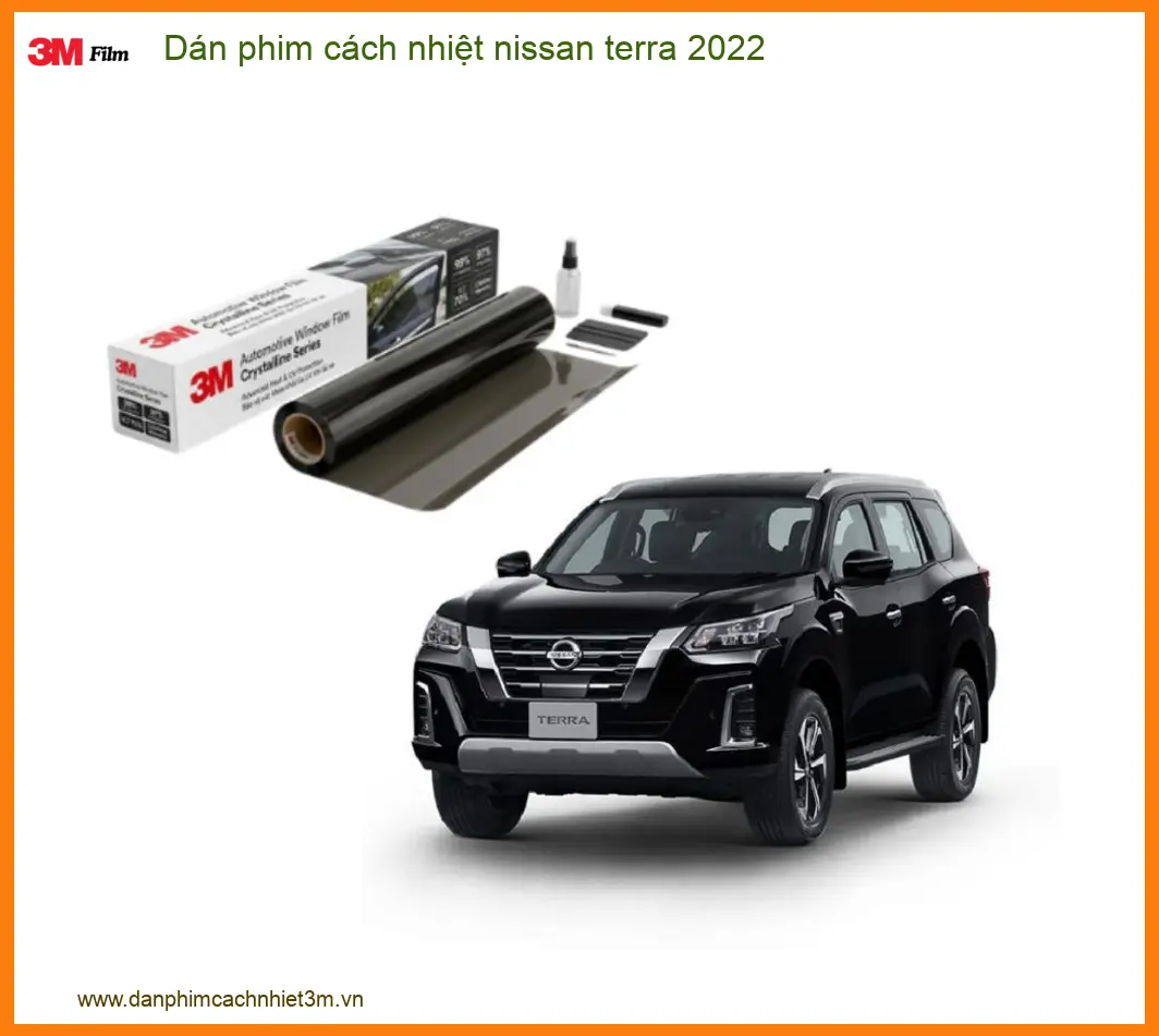 Dán phim cách nhiệt Nissan Terra 2022 - Trung Tâm Thi Công Chính Hãng TPHCM