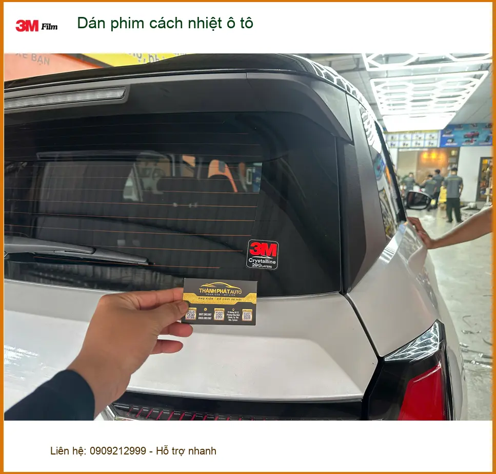Chú Phước dán phim cách nhiệt Hyundai Accent ở Quận 9 chống nóng ảnh thực tế 2