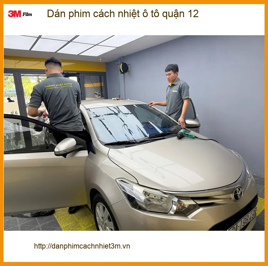 Trung Tâm Dán phim cách nhiệt ô tô quận 12 - Lắp Đặt Uy Tín TPHCM