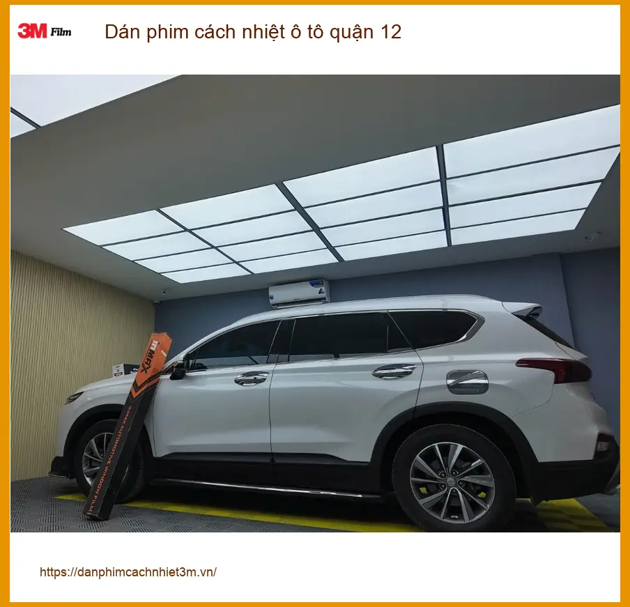 Trung Tâm Dán phim cách nhiệt ô tô quận 12 - Lắp Đặt Uy Tín TPHCM ảnh thực tế 2