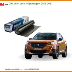 Dán phim cách nhiệt Peugeot 2008 2021 - Trung Tâm Thi Công Chính Hãng TPHCM