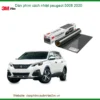 Dán Phim Cách Nhiệt Peugeot 5008 2020 - Trung Tâm Thi Công Giá Tốt TPHCM