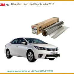 Dán Phim Cách Nhiệt Toyota Altis 2016 - Trung Tâm Thi Công Chính Hãng TPHCM