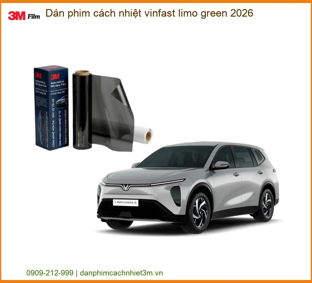 Dán phim cách nhiệt Vinfast Limo Green - Trung Tâm Lắp Đặt Chính Hãng TPHCM
