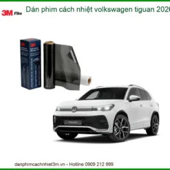 Dán Phim Cách Nhiệt Volkswagen Tiguan - Trung Tâm Thi Công Uy Tín TPHCM