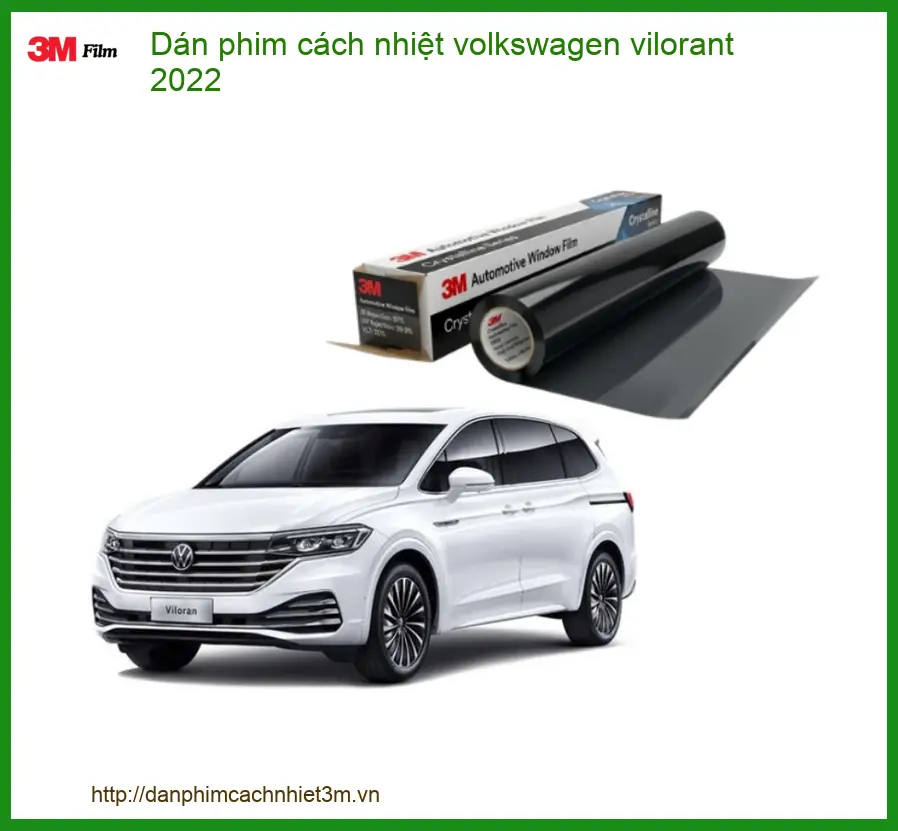 Dán Phim Cách Nhiệt Volkswagen Vilorant 2022 - Trung Tâm Chính Hãng TPHCM