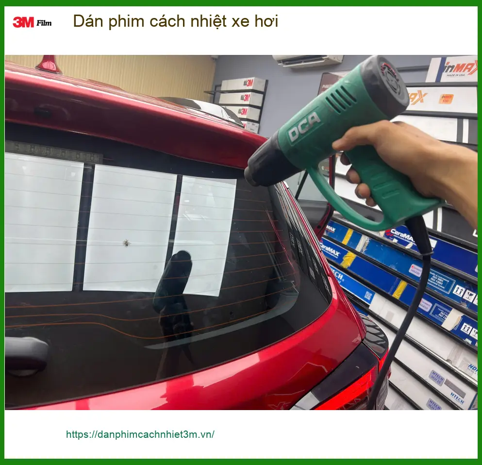 Anh Minh dán phim cách nhiệt xe hơi Kia Carnival Quận 2 chống nóng hiệu quả ảnh thực tế 4