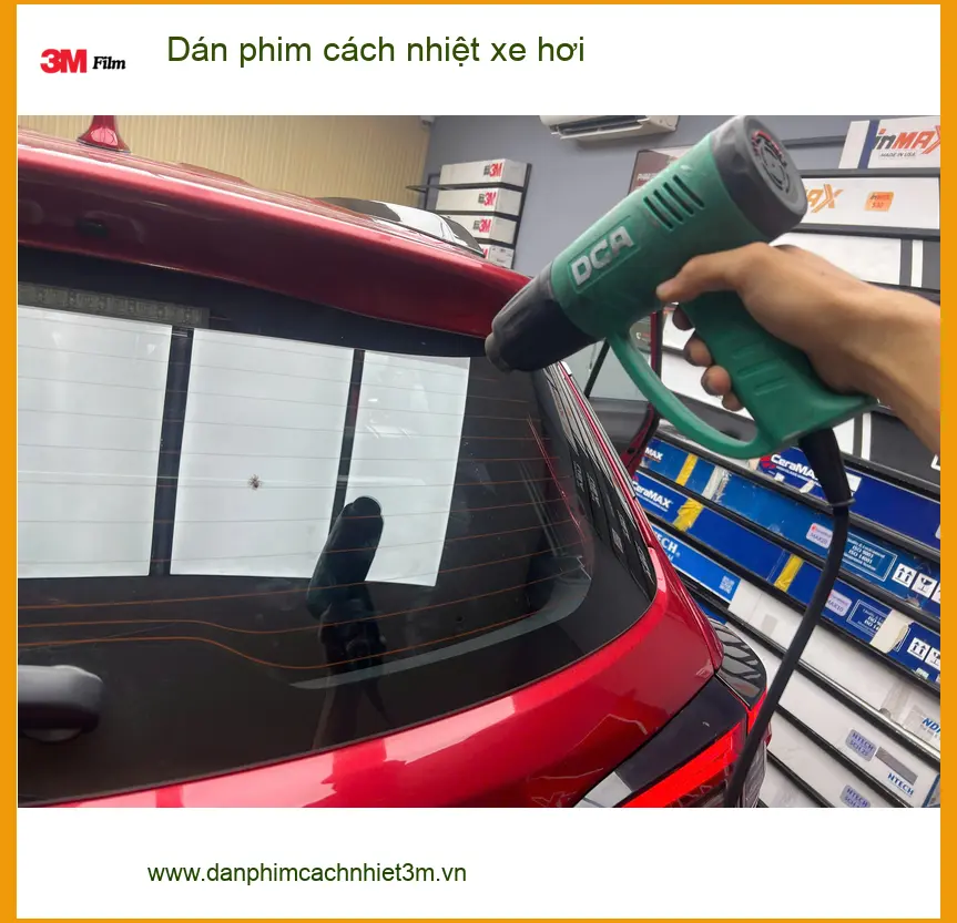 Anh Tấn dán phim cách nhiệt Honda HR-V tại Hóc Môn chống nóng ảnh thực tế 2