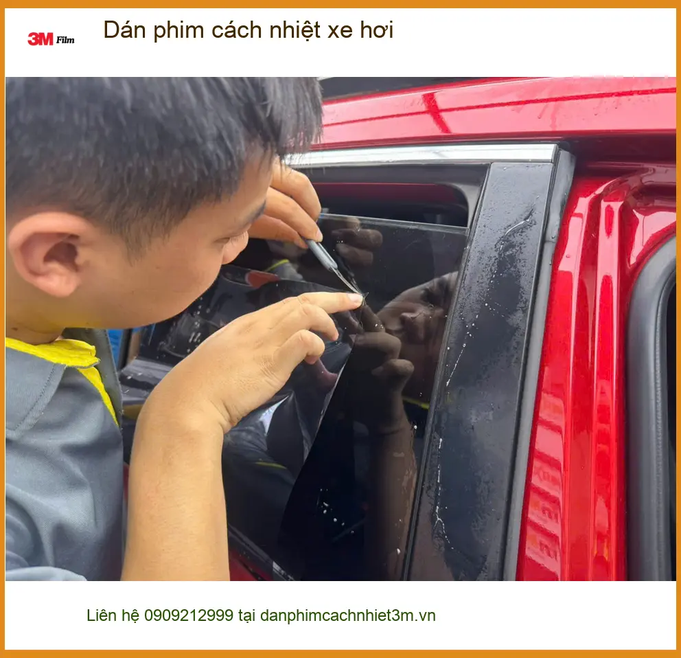 Chị An dán phim cách nhiệt Honda HR-V tại Quận 9 đón hè nắng nóng ảnh thực tế 4