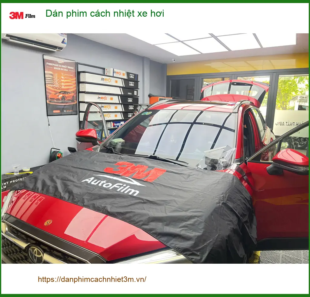 Chị Thanh dán phim cách nhiệt Suzuki XL7 tại Quận Tân Bình chống nắng ảnh thực tế 3