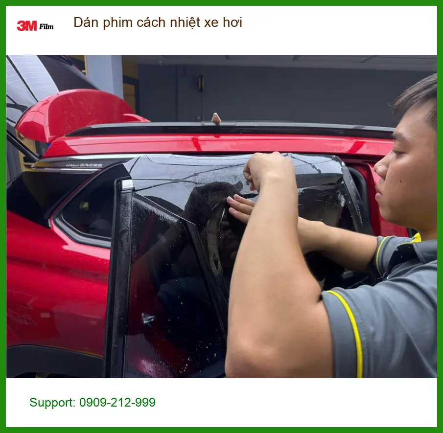 Anh Minh dán phim cách nhiệt xe hơi Kia Sorento tại Quận Gò Vấp để giảm nhiệt độ trong xe