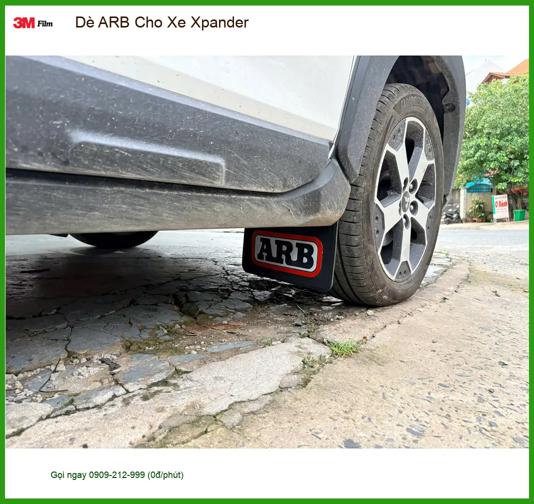 Anh Minh lắp dè ARB cho Xpander ở Quận 9 để bảo vệ gầm xe tốt hơn ảnh thực tế 3