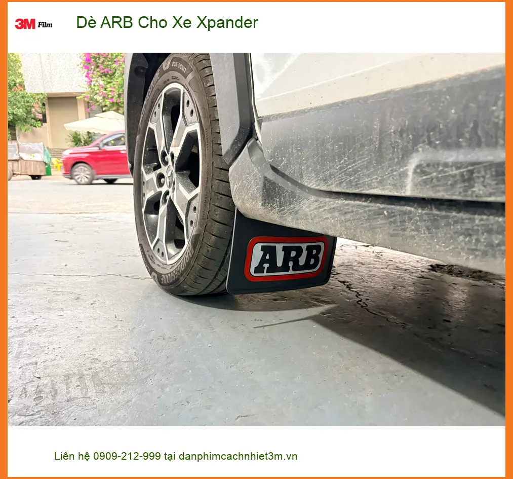 Anh Tùng lắp Dè ARB cho Xpander tại Quận Bình Tân tránh bùn đất ảnh thực tế 3