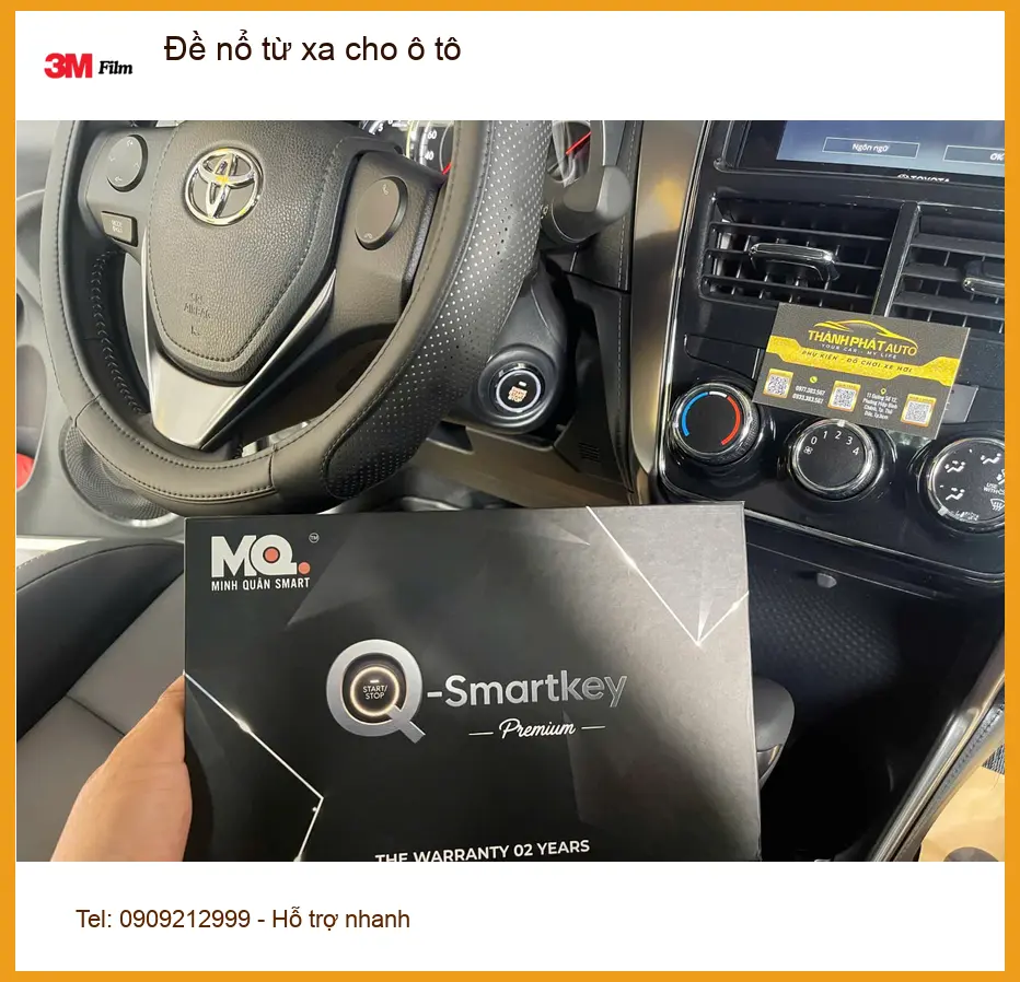 Anh Minh Triết lắp đề nổ từ xa ô tô Hyundai Accent tại Quận 12 ảnh thực tế 2