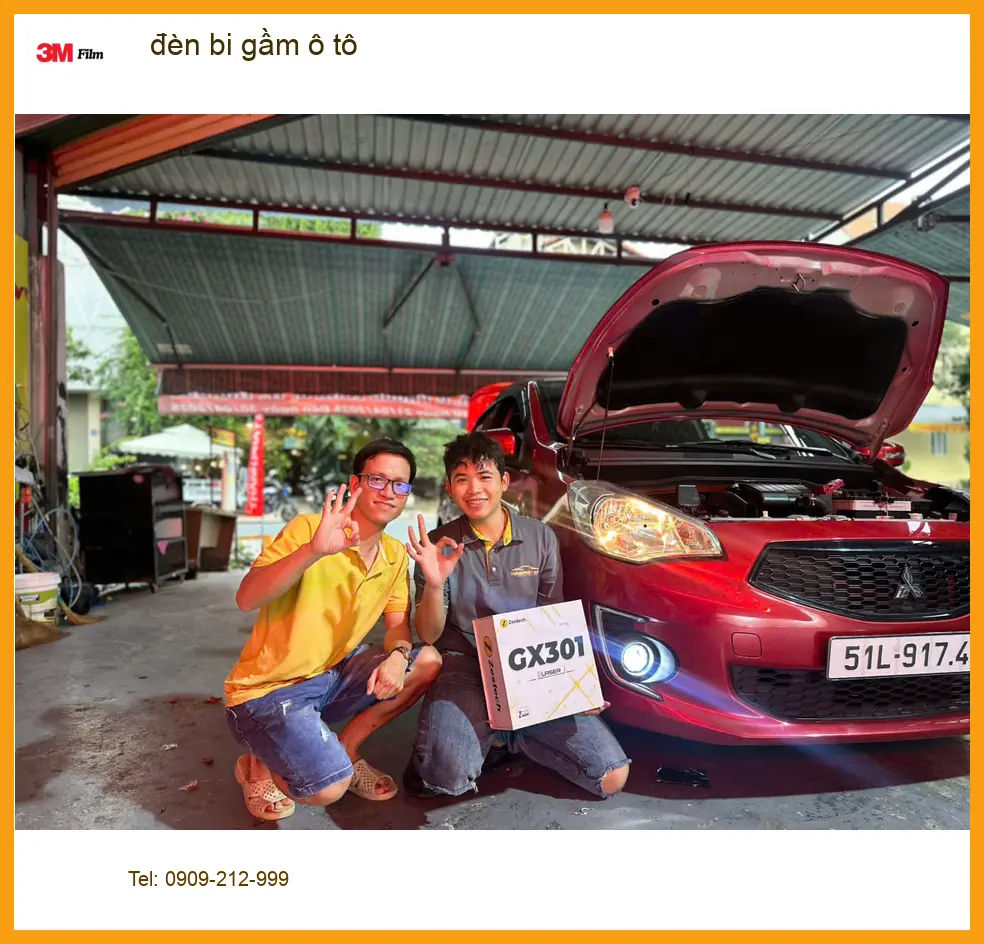 Anh Hưng lắp đèn bi gầm ô tô cho Toyota Corolla Cross ở Quận 2 vì thường xuyên về khuya ảnh thực tế 3