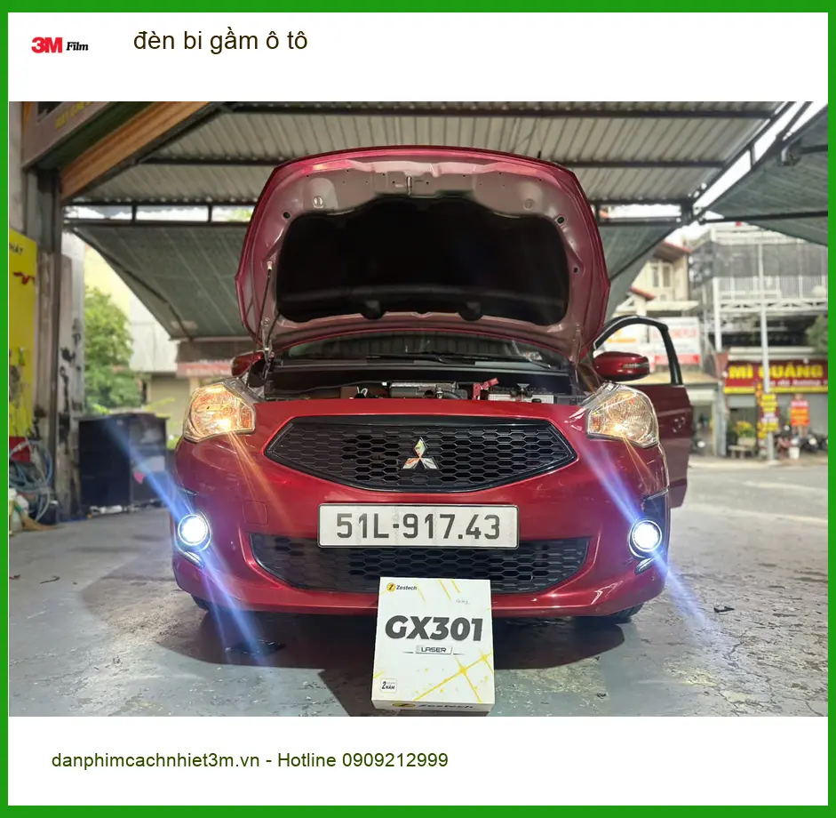 Anh Khang lắp đèn bi gầm ô tô Honda CRV vì đèn zin yếu khi đi Hóc Môn ảnh thực tế 5