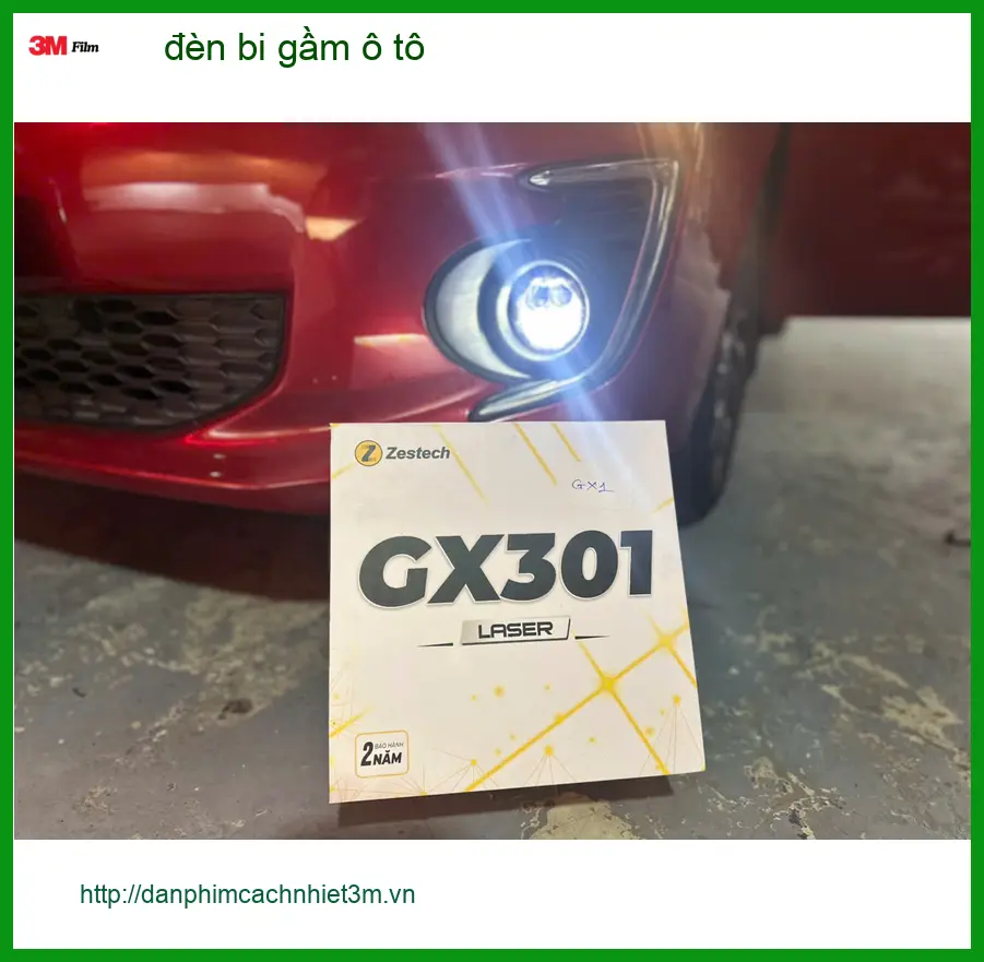 Anh Quang độ đèn bi gầm cho Mazda CX-5 vì đèn yếu tại Quận 12