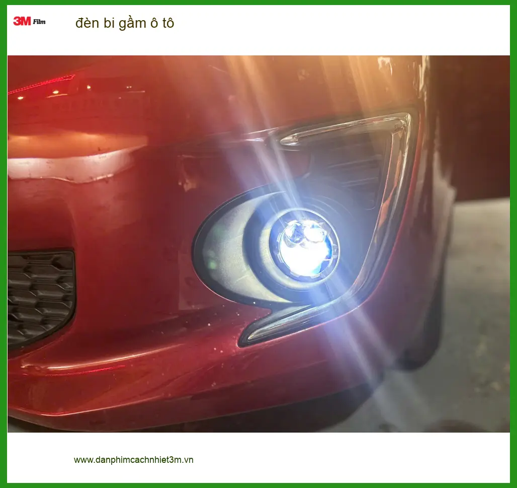 Anh Quang độ đèn bi gầm cho Mazda CX-5 vì đèn yếu tại Quận 12 ảnh thực tế 3