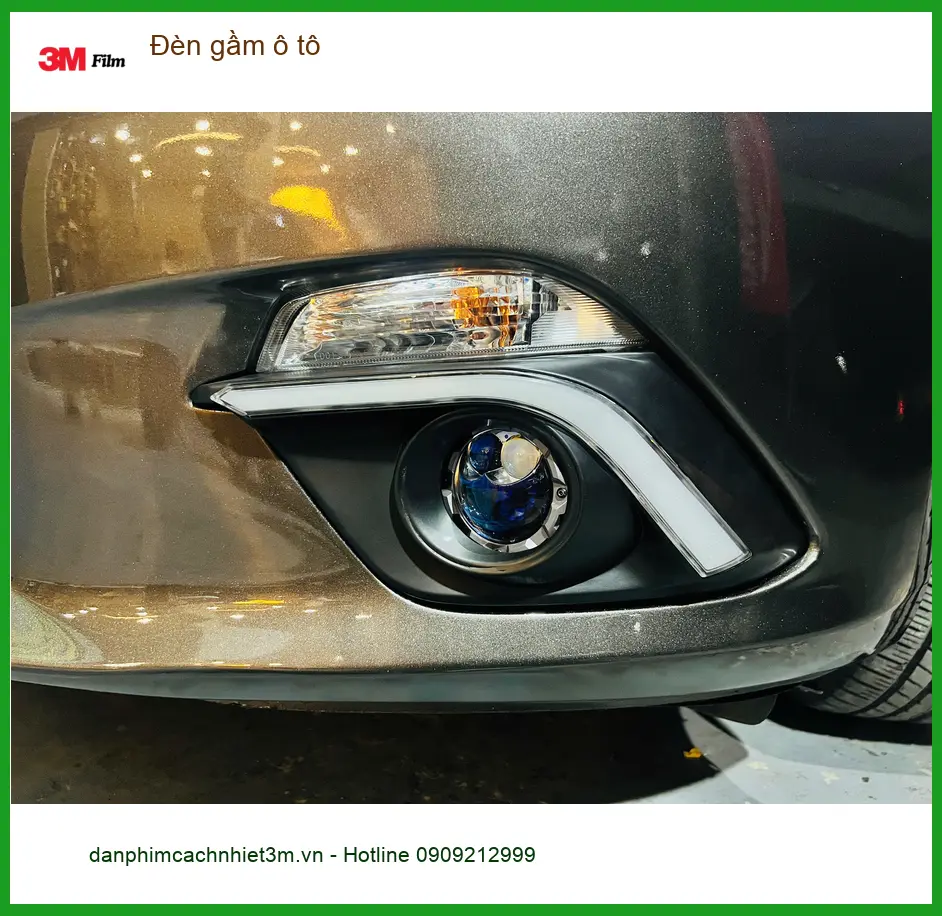 Cô Hà độ đèn gầm ô tô cho Honda CRV tại Quận Bình Thạnh vì đèn zin kém sáng