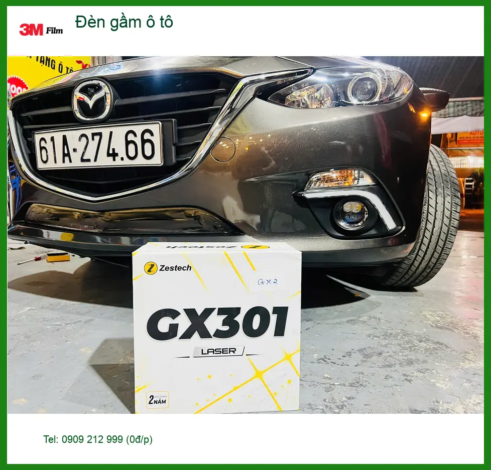 Cô Hà độ đèn gầm ô tô cho Honda CRV tại Quận Bình Thạnh vì đèn zin kém sáng ảnh thực tế 5