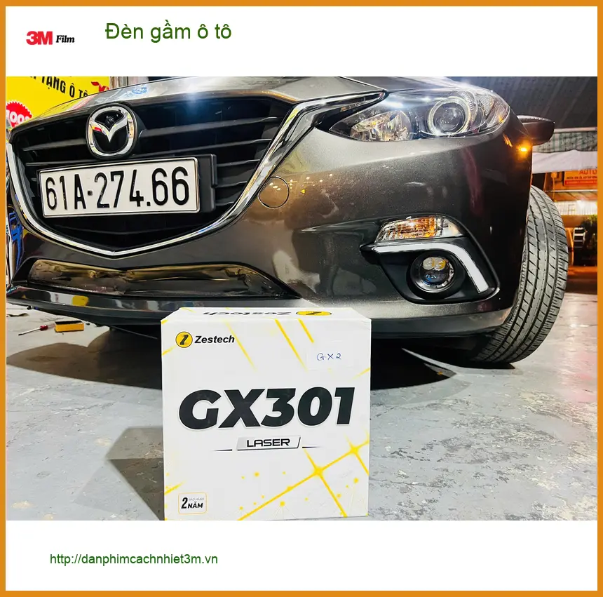 Anh Quang lắp đèn gầm ô tô cho Hyundai Accent tại Quận 9 vì đèn zin quá tối ảnh thực tế 4