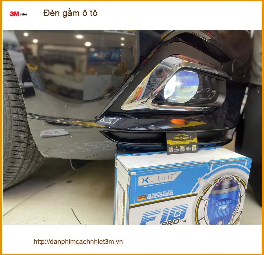 Anh Hưng độ đèn gầm ô tô LED cho Kia K3 tại Quận Tân Phú để tăng sáng an toàn ảnh thực tế 3
