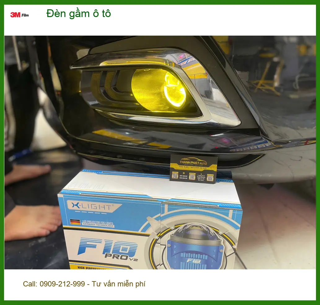 Anh Hưng độ đèn gầm ô tô LED cho Kia K3 tại Quận Tân Phú để tăng sáng an toàn ảnh thực tế 4