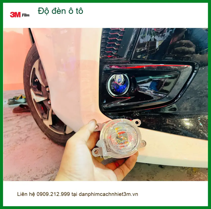 Anh Việt nâng cấp đèn xe cho Kia Carnival ở Quận 4 để tăng sáng an toàn ảnh thực tế 4