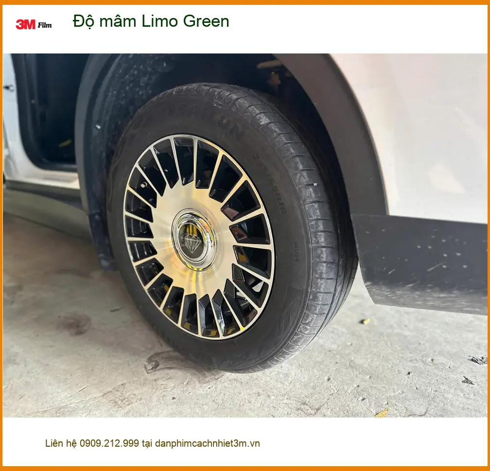 Anh Khang độ mâm Limo Green cho Hyundai Santa Fe tại Củ Chi nâng tầm phong cách