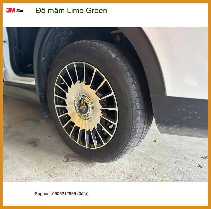 Chị Thanh Vy độ mâm Limo Green cho Hyundai Accent tại Quận 9 để thay đổi diện mạo xe ảnh thực tế 2