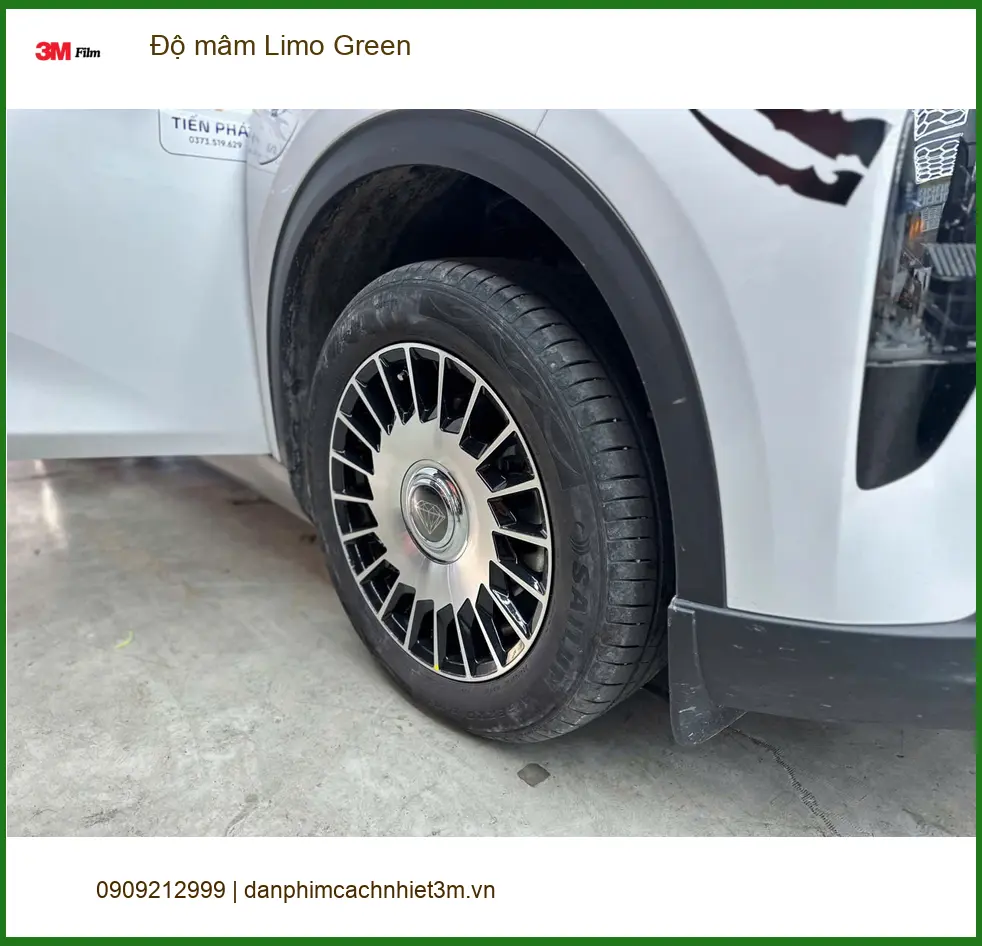 Anh Tùng độ mâm Limo Green cho Hyundai Accent tại Hóc Môn để tăng vẻ độc đáo