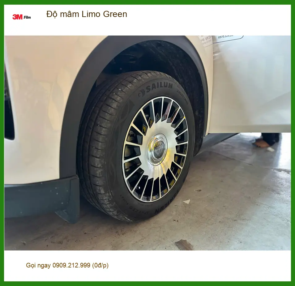 Anh Khải độ mâm Limo Green cho Honda Civic tại Quận 5 để xe trông thể thao hơn ảnh thực tế 4