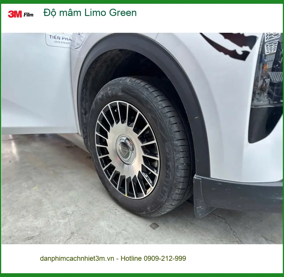 Chị Thảo độ mâm Limo Green cho Hyundai Santa Fe tại Quận Thủ Đức