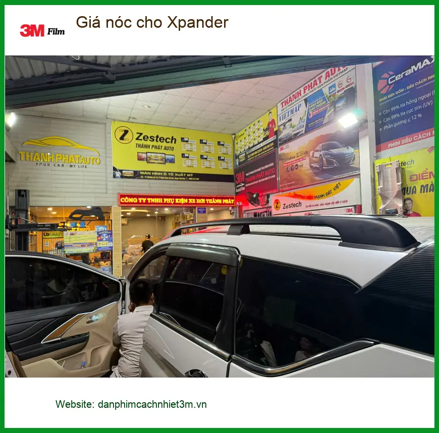 Anh Bách lắp giá nóc cho Xpander tại Quận Gò Vấp để chuẩn bị cho chuyến du lịch ảnh thực tế 3
