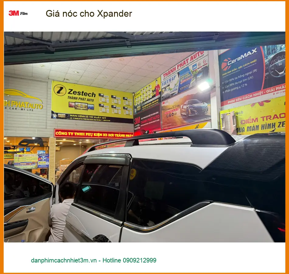 Anh Minh lắp giá nóc cho Xpander tại Quận Thủ Đức để tiện chở đồ cắm trại cuối tuần ảnh thực tế 2
