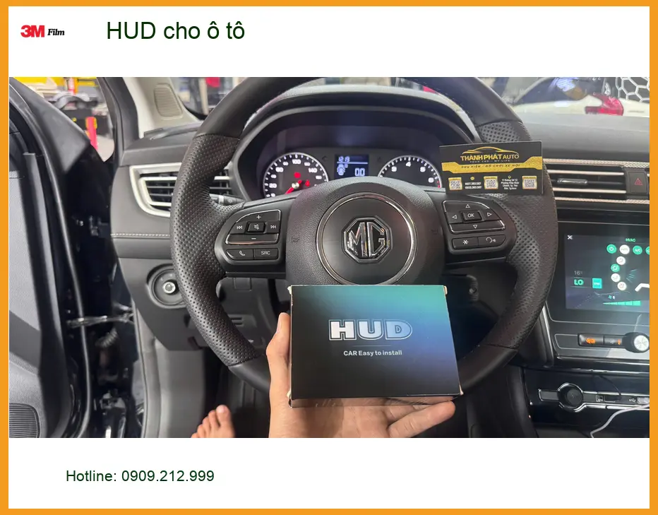 Anh Khải lắp HUD cho ô tô Hyundai Creta tại Quận 1 để lái xe an toàn hơn ảnh thực tế 4
