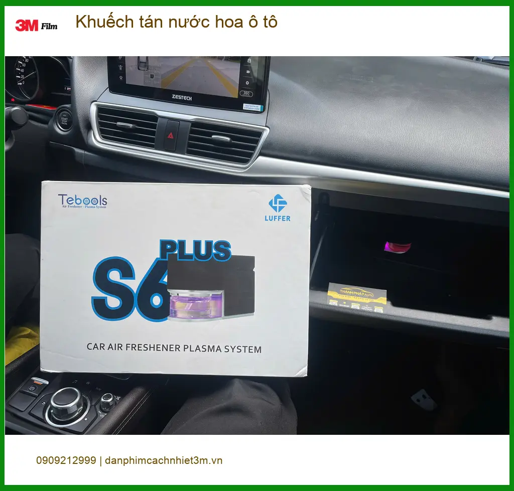 Anh Khải lắp khuếch tán nước hoa ô tô cho Mitsubishi Xpander tại Bình Thạnh ảnh thực tế 2