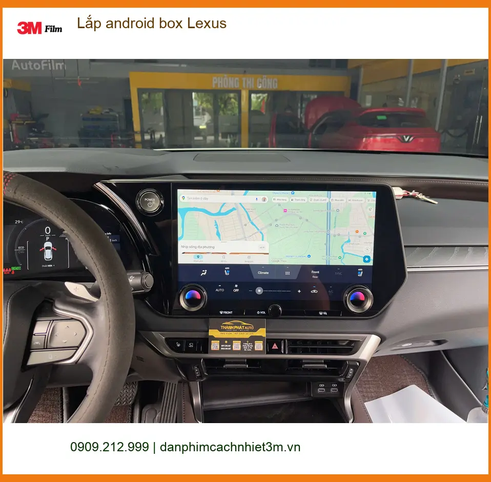 Anh Tùng lắp Android Box cho Lexus RX350 tại Quận Tân Bình để nâng tầm trải nghiệm lái xe ảnh thực tế 2