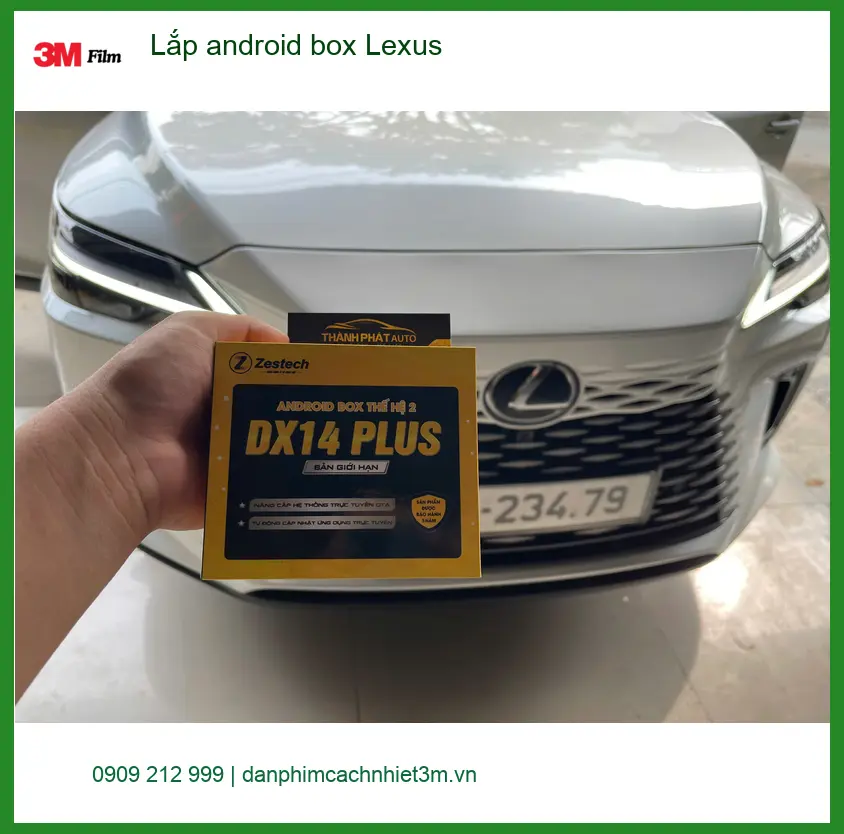 Anh Tùng lắp Android Box cho Lexus RX350 tại Quận Tân Bình để nâng tầm trải nghiệm lái xe ảnh thực tế 4