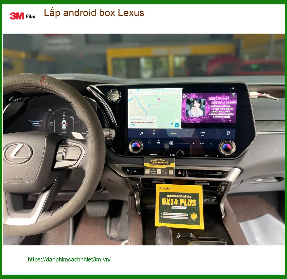 Anh Tùng lắp Android Box cho Lexus RX350 tại Quận Tân Bình để nâng tầm trải nghiệm lái xe ảnh thực tế 5
