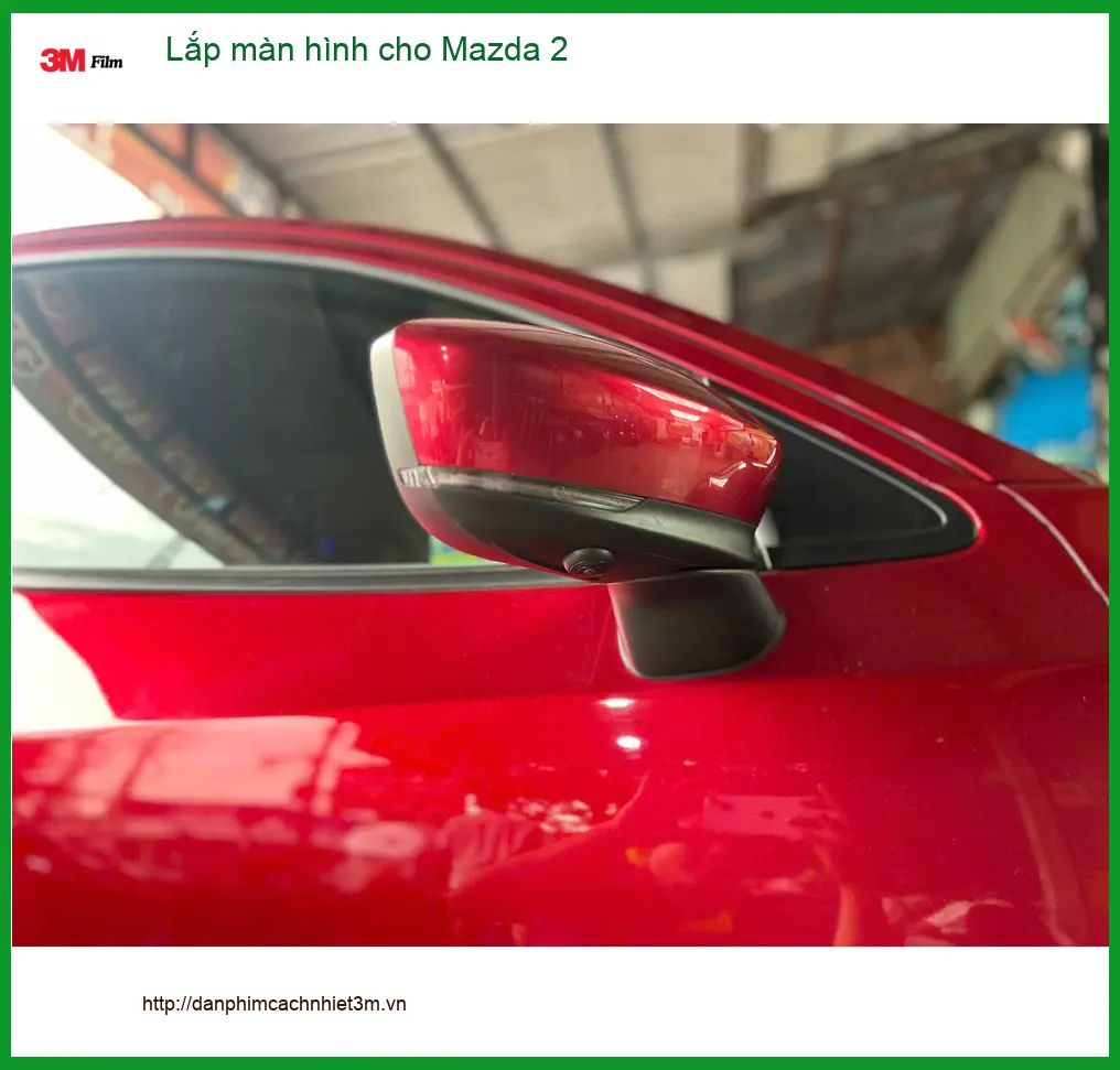 Anh Nhật Minh lắp màn hình cho Mazda 2 tại Quận Tân Bình để giải trí và dẫn đường tốt hơn ảnh thực tế 2